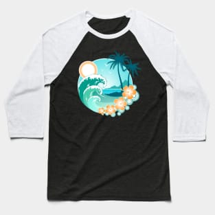 Waves Baseball T-Shirt